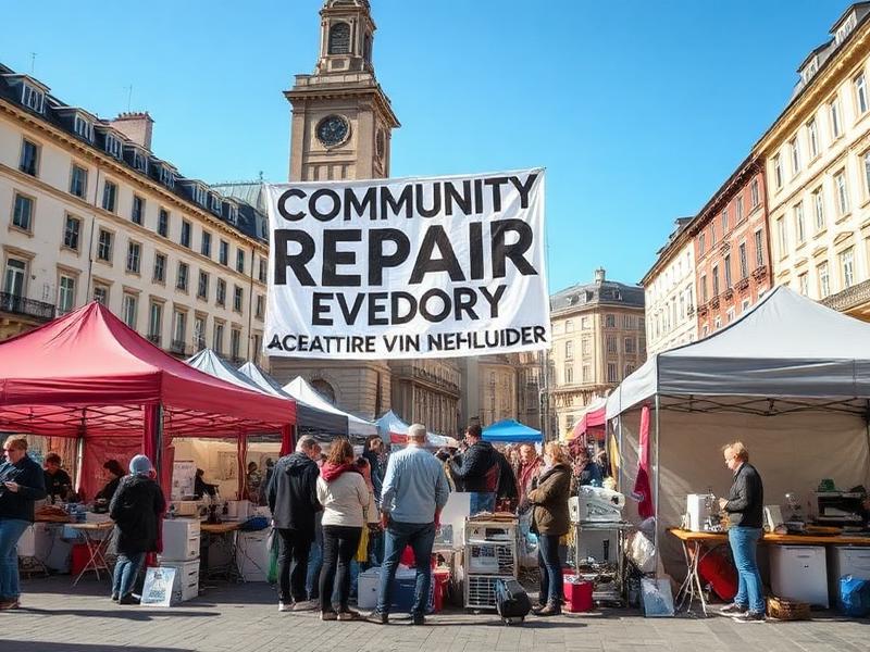 City repair event